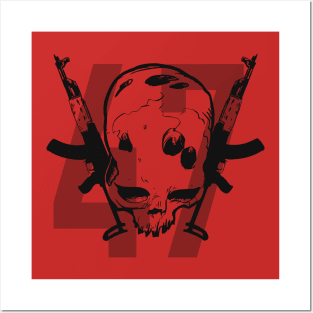 Skull 47 Posters and Art